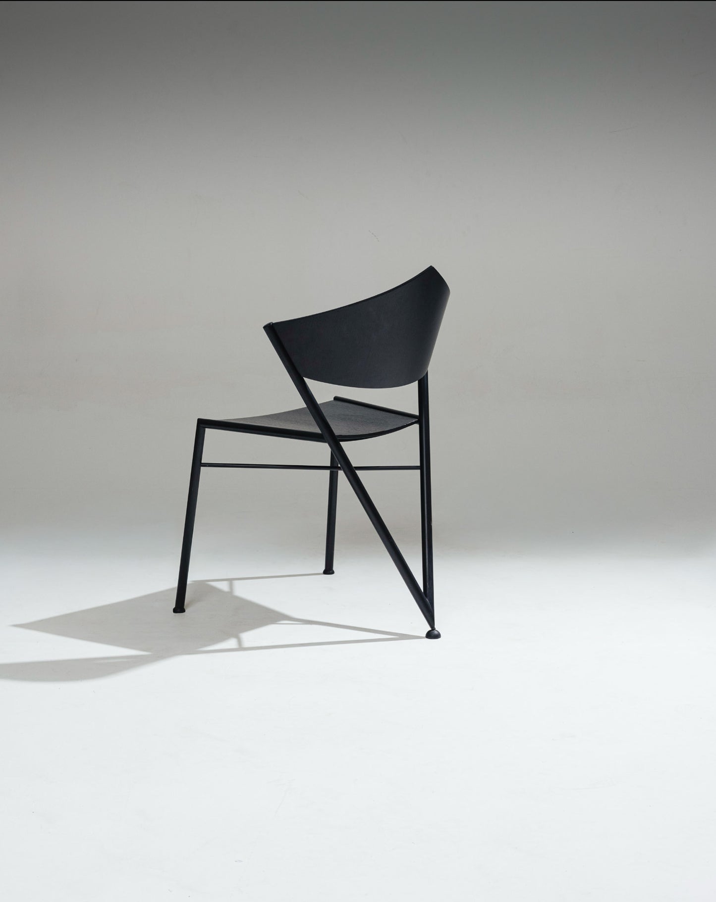 'D-TEC' POSTMODERN METAL CHAIR, VICTORY, 1980s