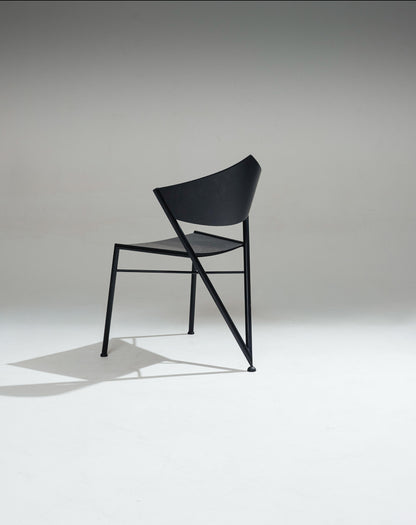 'D-TEC' POSTMODERN METAL CHAIR, VICTORY, 1980s