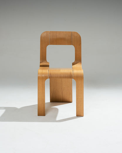 'ESSE' CHAIR, GIGI SABADIN, STILWOOD, 1970s