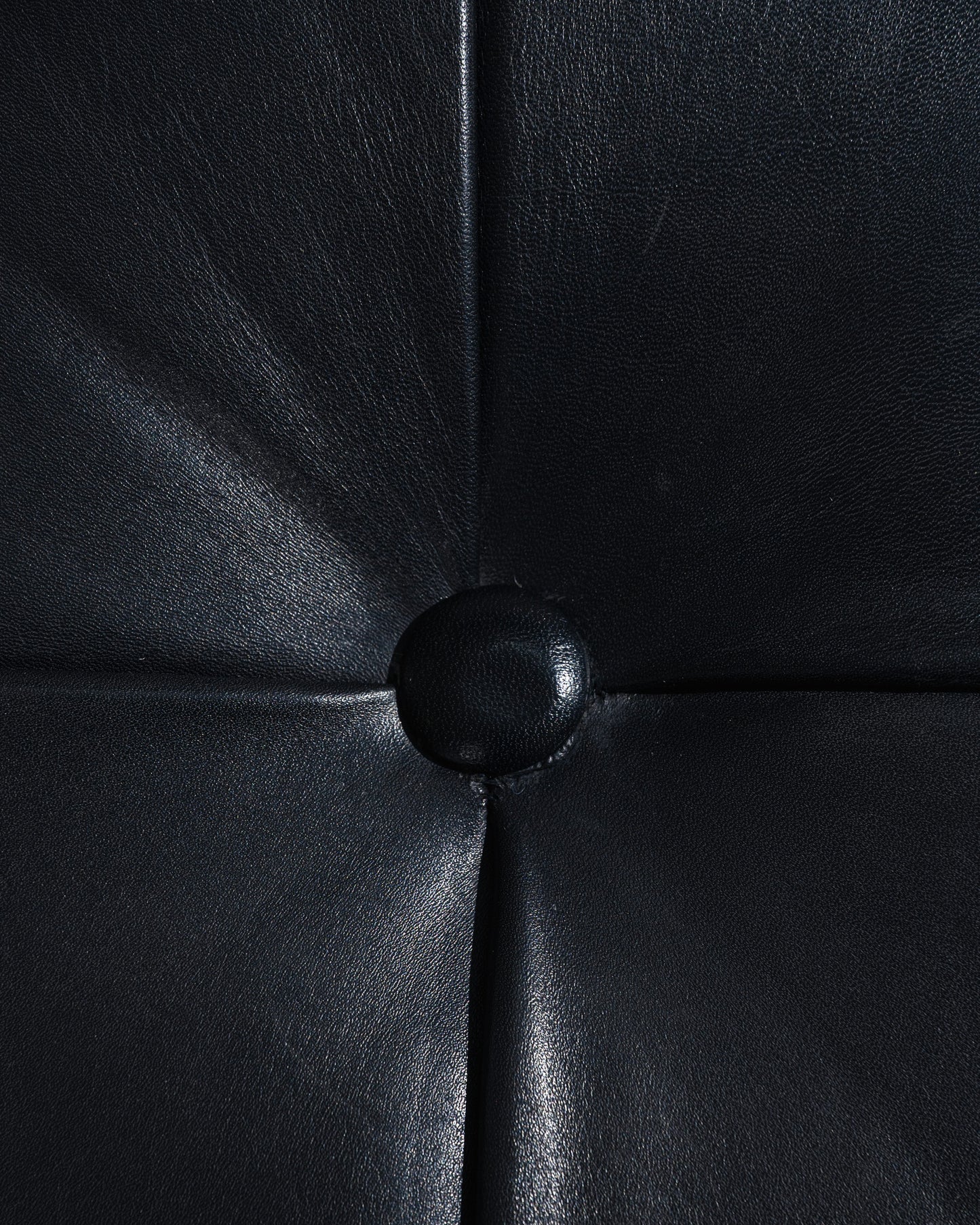 WALNUT AND LEATHER '620' CHAIR, SILVIO COPPOLA, BERNINI, 1960s
