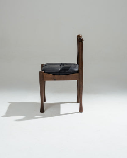SET OF 4 '620' CHAIRS, SILVIO COPPOLA, BERNINI, 1960s