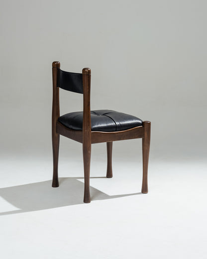 SET OF 4 '620' CHAIRS, SILVIO COPPOLA, BERNINI, 1960s