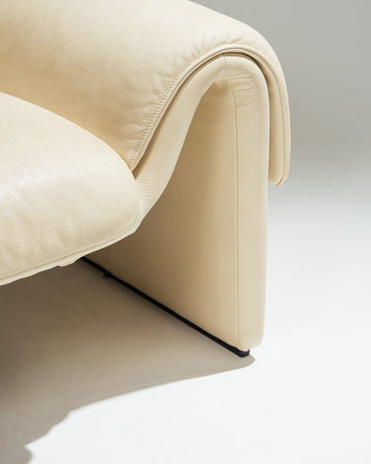 'DS 2011' LEATHER SOFA, DE SEDE, 1980s