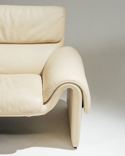 'DS 2011' LEATHER SOFA, DE SEDE, 1980s