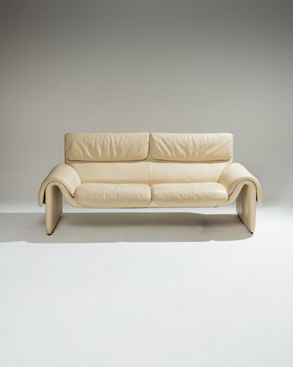 'DS 2011' LEATHER SOFA, DE SEDE, 1980s
