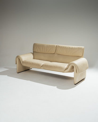 'DS 2011' LEATHER SOFA, DE SEDE, 1980s