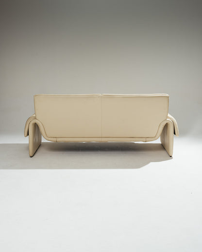 'DS 2011' LEATHER SOFA, DE SEDE, 1980s