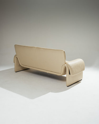 'DS 2011' LEATHER SOFA, DE SEDE, 1980s