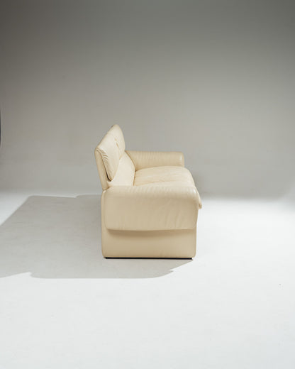 'DS 2011' LEATHER SOFA, DE SEDE, 1980s