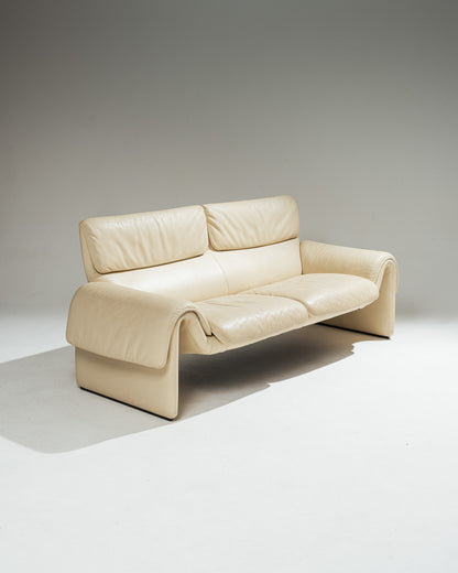'DS 2011' LEATHER SOFA, DE SEDE, 1980s