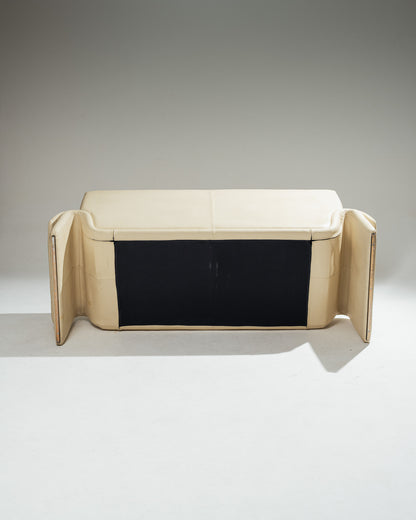 'DS 2011' LEATHER SOFA, DE SEDE, 1980s