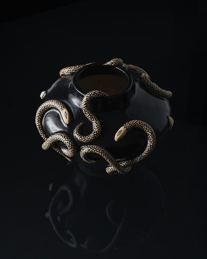 BLACK VASE 'CRÉPUSCULE'