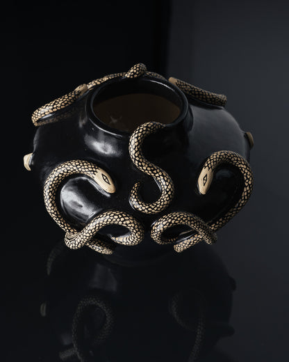 BLACK VASE 'CRÉPUSCULE'