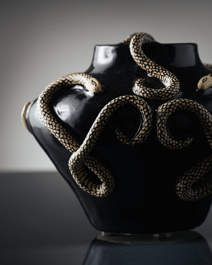 BLACK VASE 'CRÉPUSCULE'