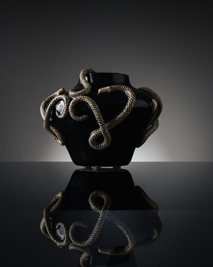 BLACK VASE 'CRÉPUSCULE'