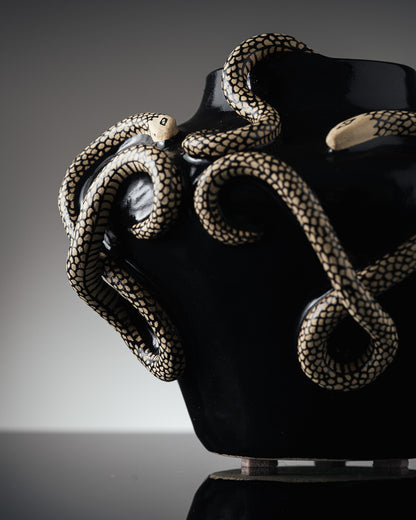 BLACK VASE 'CRÉPUSCULE'