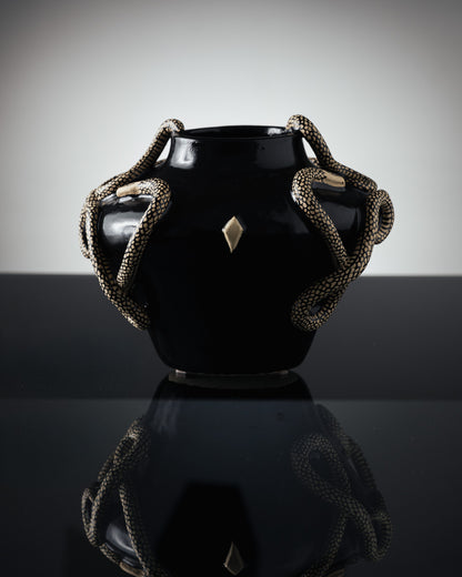 BLACK VASE 'CRÉPUSCULE'