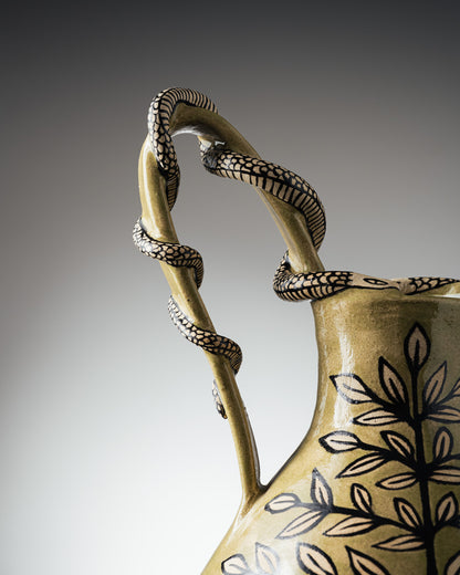 'JARDIN SECRET' GREEN VASE