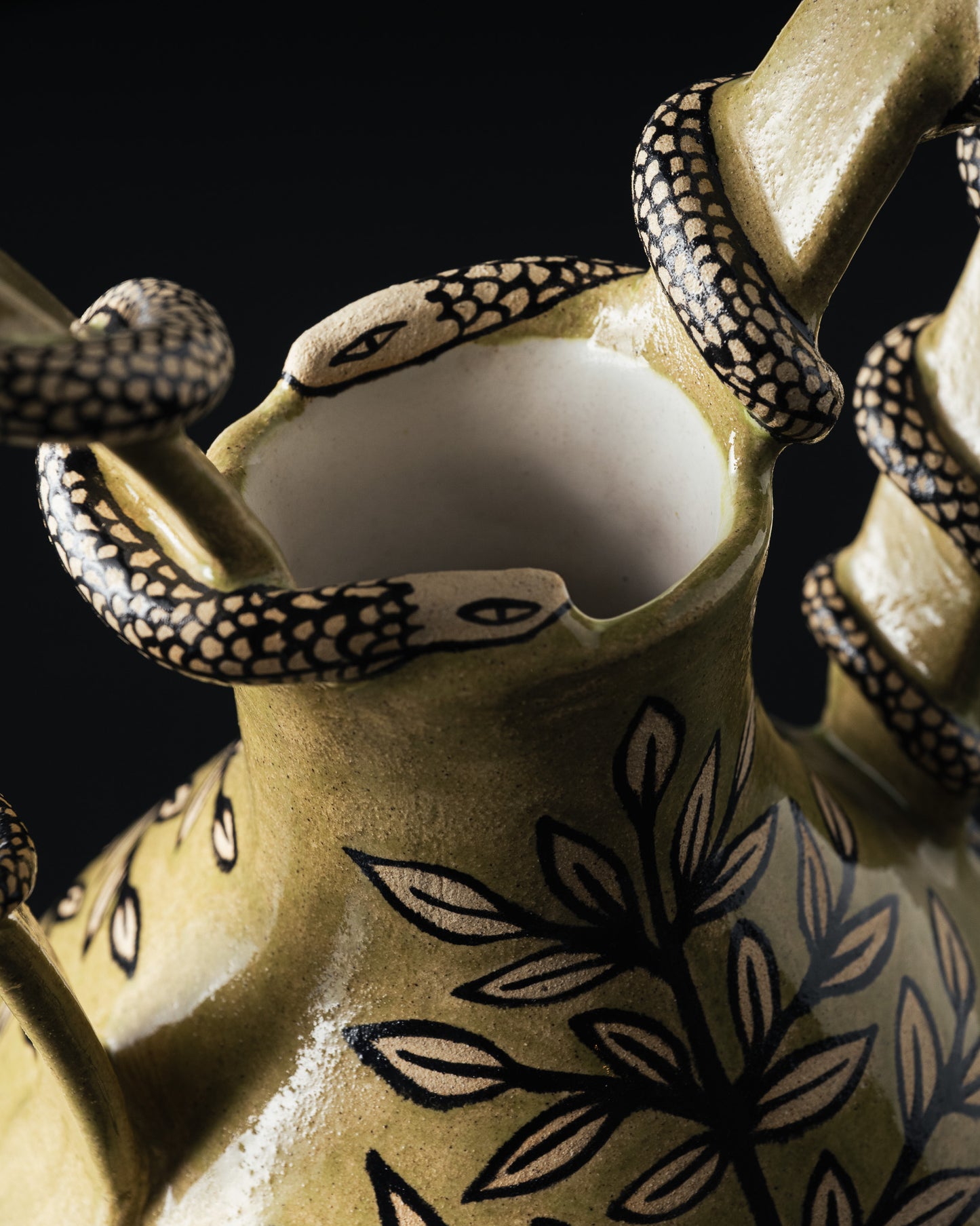 'JARDIN SECRET' GREEN VASE