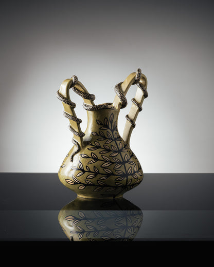 'JARDIN SECRET' GREEN VASE