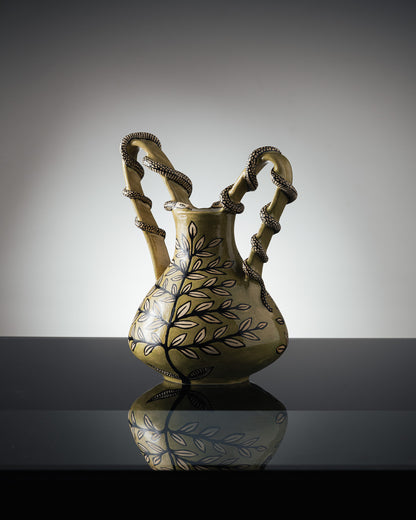 'JARDIN SECRET' GREEN VASE