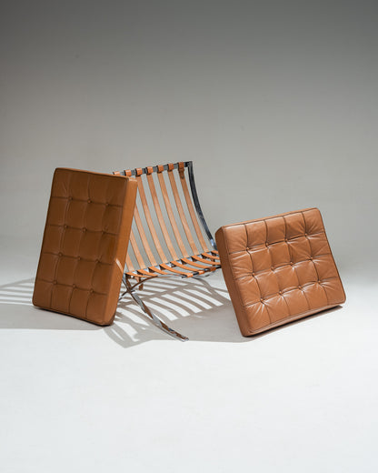 'BARCELONA' CHAIR, LUDWIG MIES VAN DER ROHE, KNOLL
