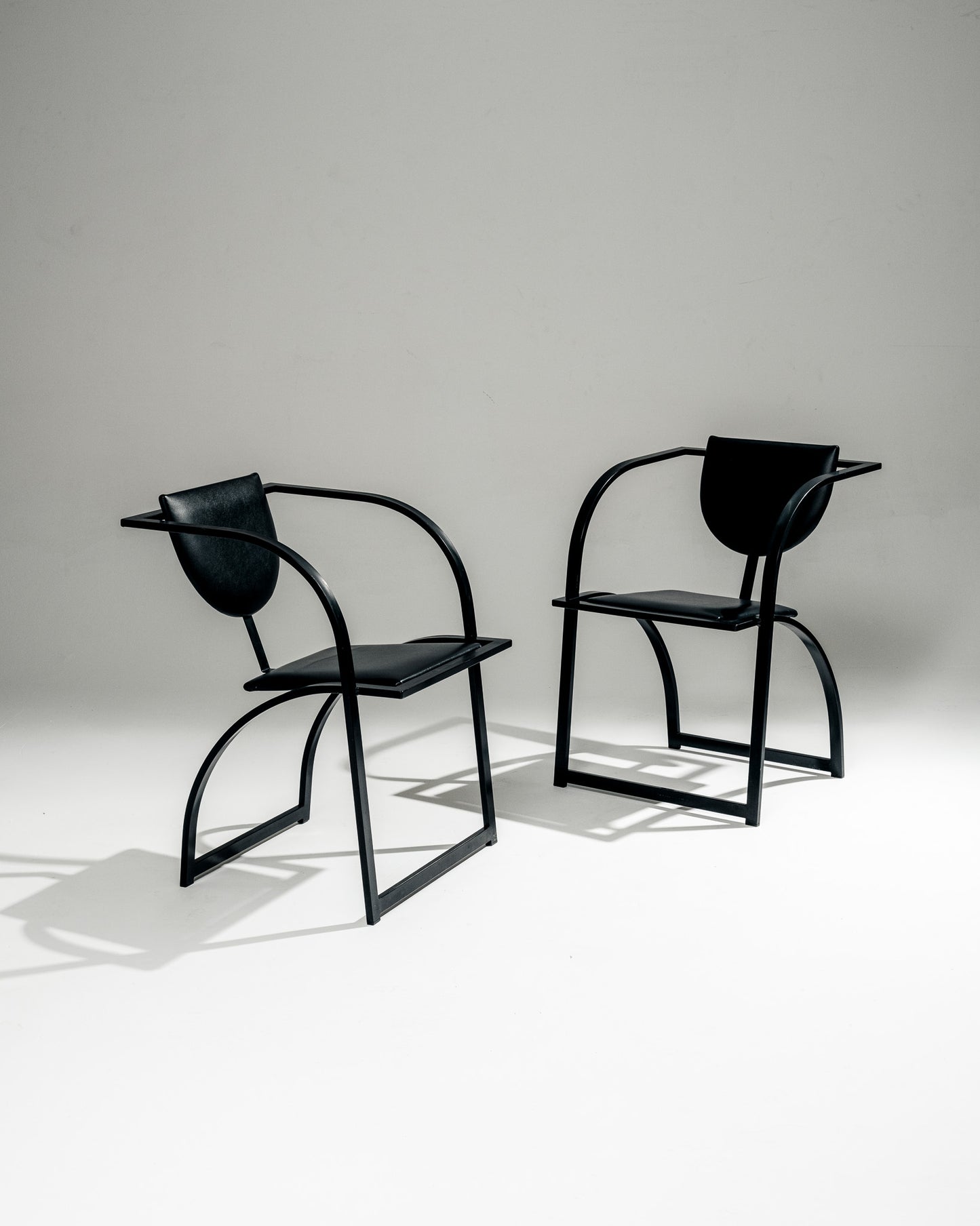 SET OF 4 'COSINUS' CHAIRS, KARL FRIEDRICH FÖRSTER, KFF, 1980s
