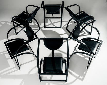 SET OF 6 'COSINUS' CHAIRS, KARL FRIEDRICH FÖRSTER, KFF, 1980s