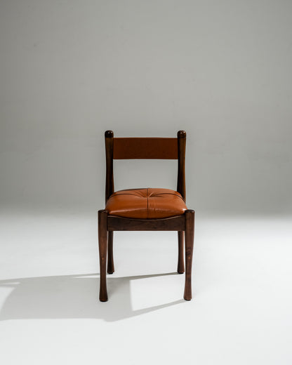 SET OF 6 '620' CHAIRS, SILVIO COPPOLA, BERNINI, 1960s