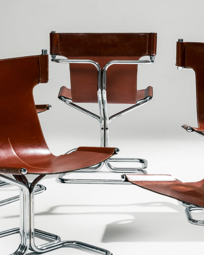 PAIR OF 'TOPOS' CHAIRS, GRUPPO DAM, BUSNELLI, 1970s