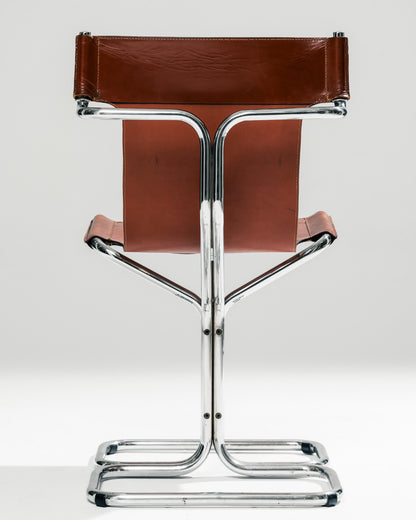 SET OF 4 'TOPOS' CHAIRS, GRUPPO DAM, BUSNELLI, 1970s