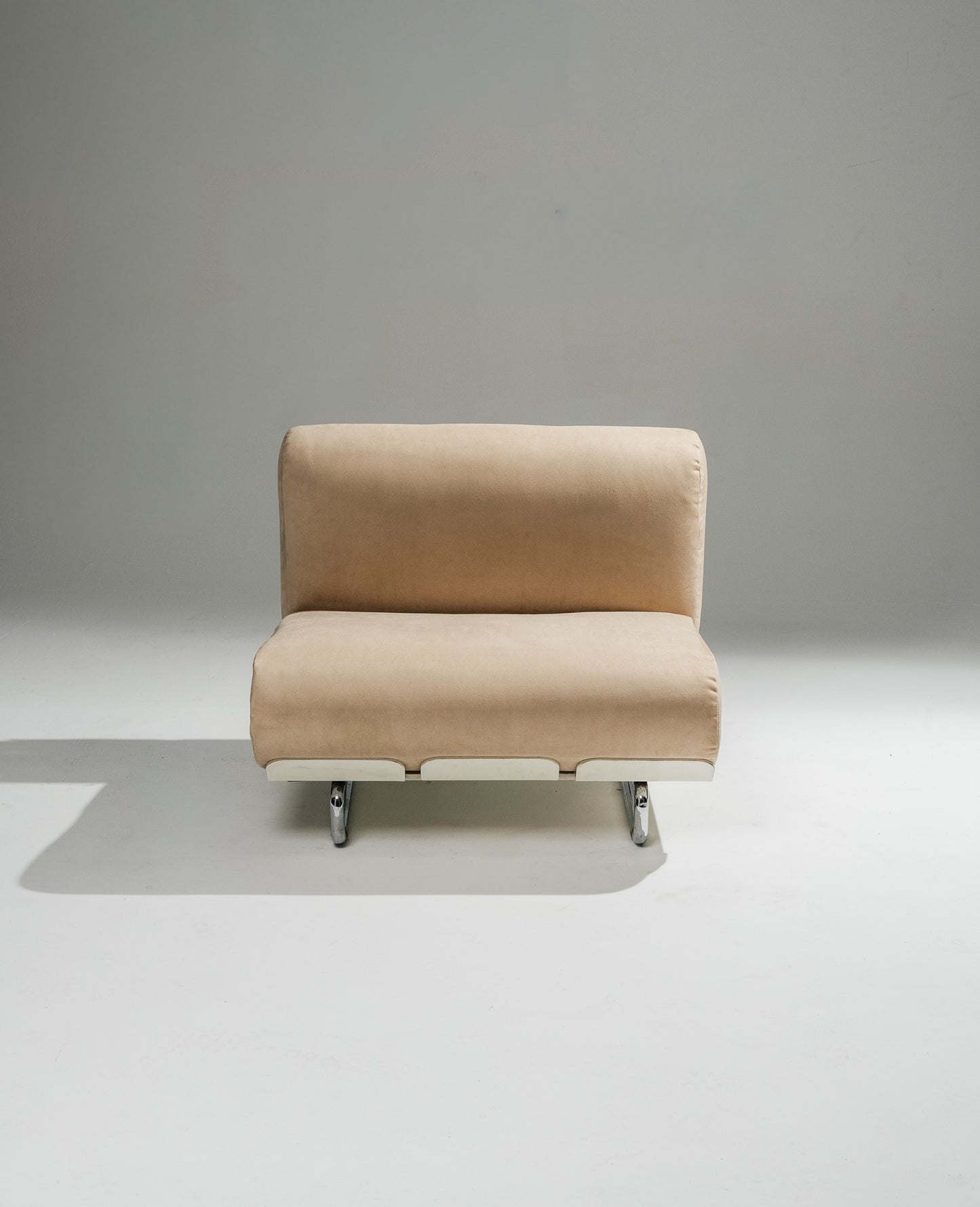 PAIR OF 'SENZAFINE' ARMCHAIRS, PEDUZZI RIVA, ZANOTTA, 1960s