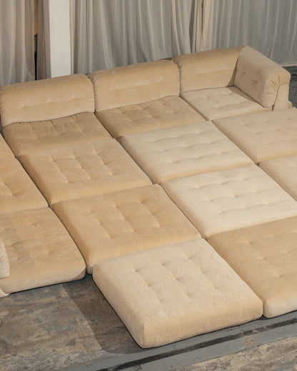 CANAPÉ 'MAH JONG', HANS HOPFER, ROCHE BOBOIS, 1970s
