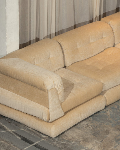 CANAPÉ 'MAH JONG', HANS HOPFER, ROCHE BOBOIS, 1970s