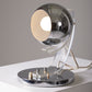 LAMPE CHROME ET PLEXIGLAS, 1970s