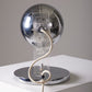 LAMPE CHROME ET PLEXIGLAS, 1970s