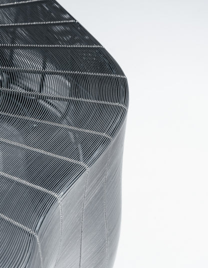 GRANDE TABLE BASSE 'IRON TREE', ROCHE BOBOIS, 2000s