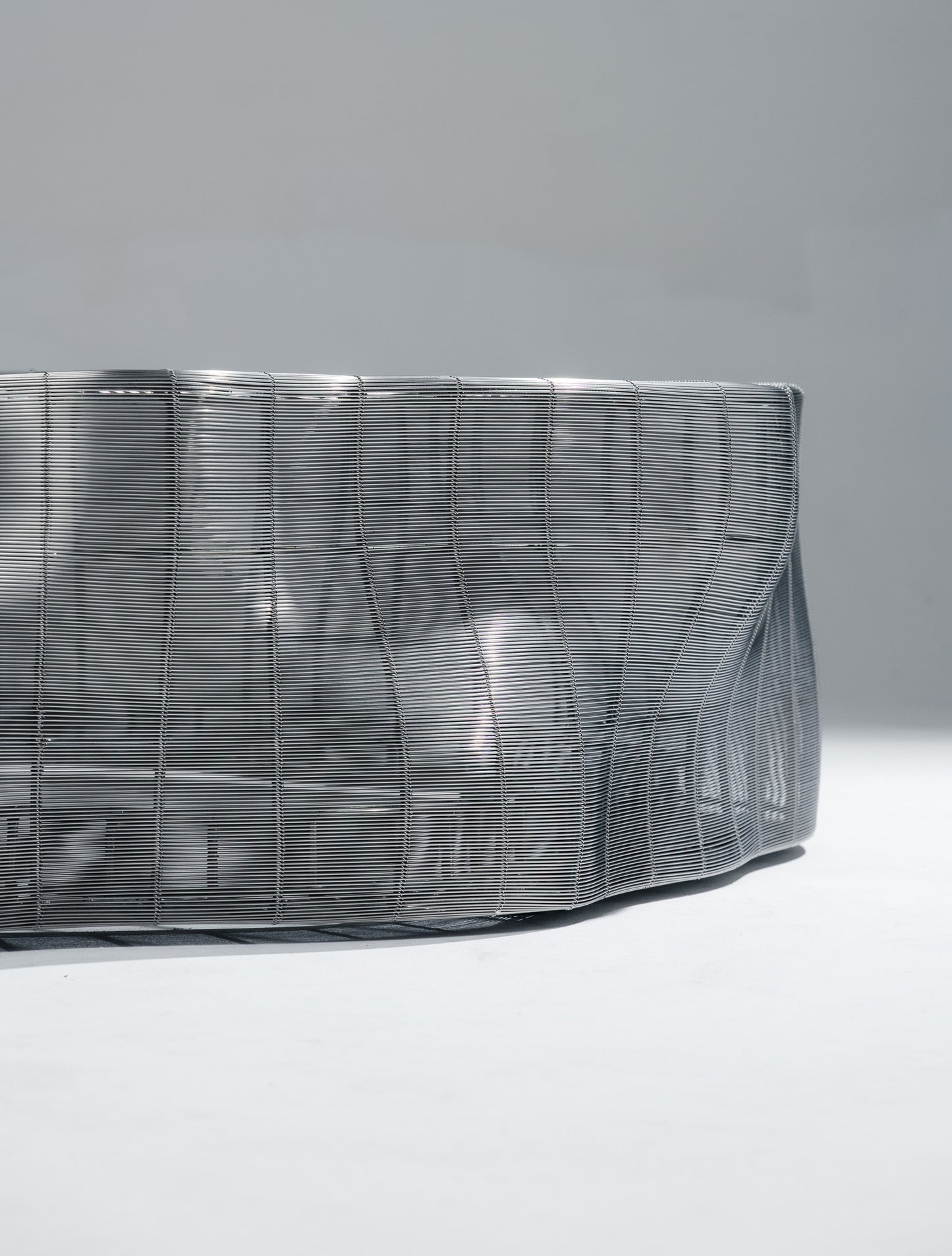 GRANDE TABLE BASSE 'IRON TREE', ROCHE BOBOIS, 2000s