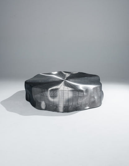 GRANDE TABLE BASSE 'IRON TREE', ROCHE BOBOIS, 2000s