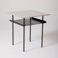 TABLE D'APPOINT NOIRE ET BLANCHE WIM RIETVELD, 1950s