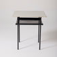 TABLE D'APPOINT NOIRE ET BLANCHE WIM RIETVELD, 1950s