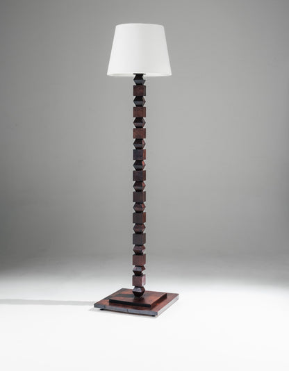LAMPADAIRE EN BOIS DE MERISIER, 1940s