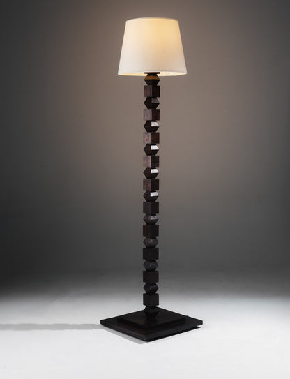 LAMPADAIRE EN BOIS DE MERISIER, 1940s