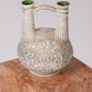 DOUBLE-SOLIFLOWER CERAMIC VASE