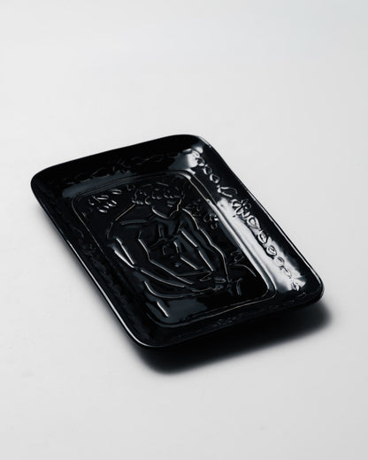LARGE CERAMIC TRAY, ELDAROV.T