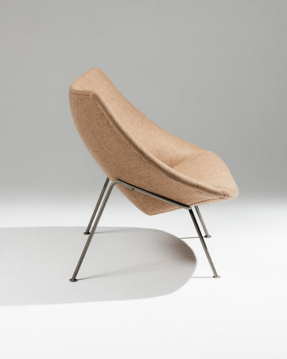 PAIR OF 'OYSTER 156' & '157' ARMCHAIRS, PIERRE PAULIN, ARTIFORT, 1950s