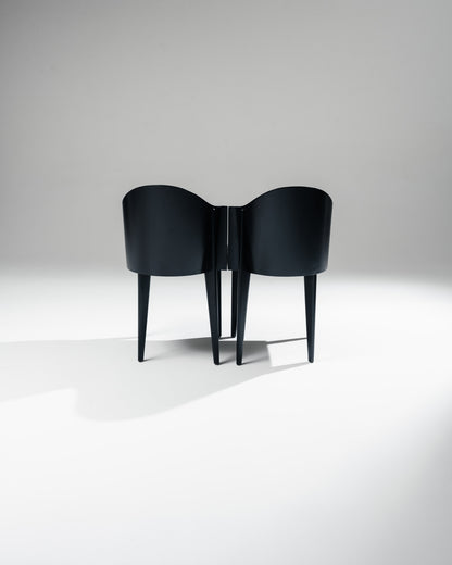 PAIR OF 'TOSCANA' CHAIRS, SARTOGO, GRENON, SAPORITI, 1980s