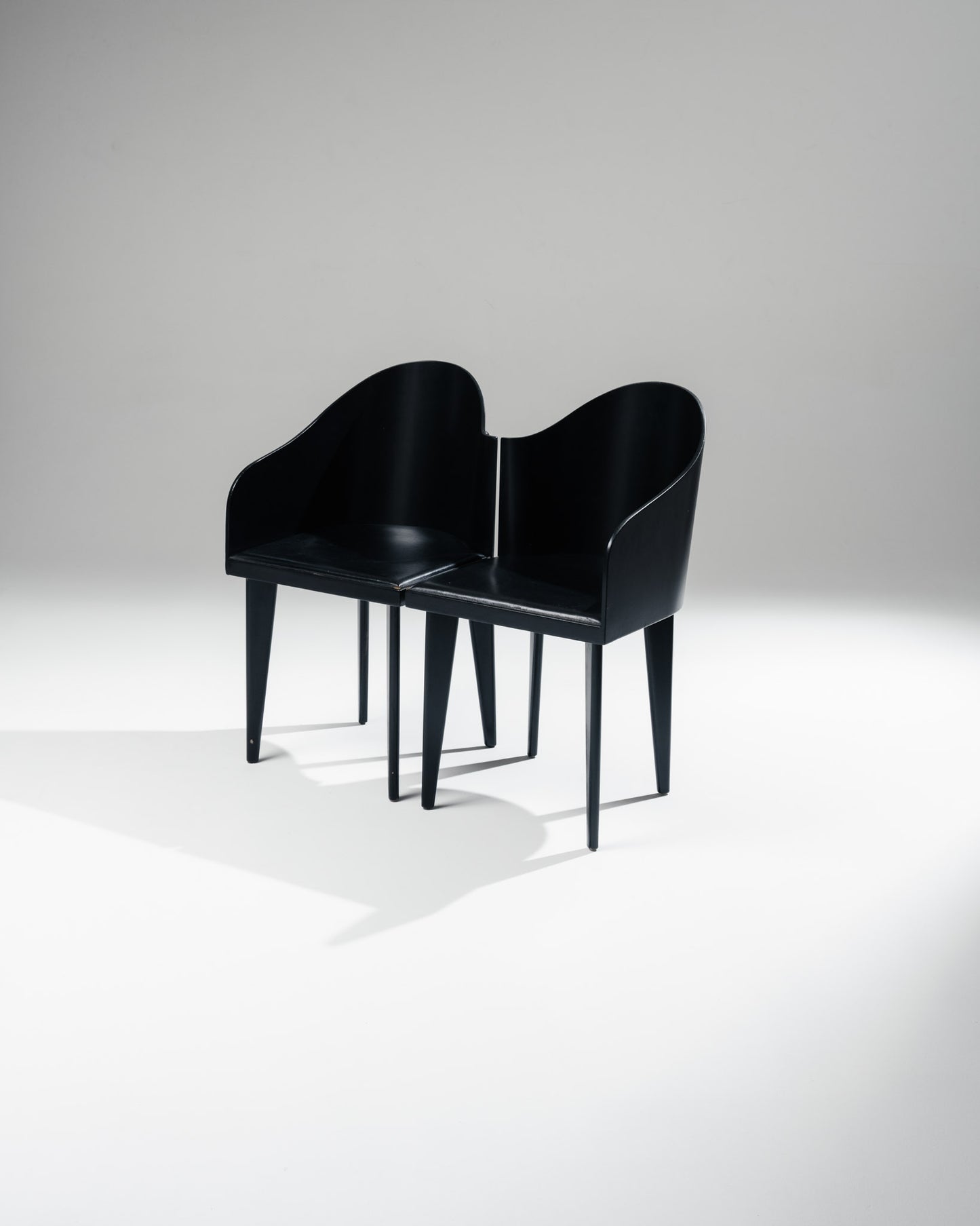 PAIR OF 'TOSCANA' CHAIRS, SARTOGO, GRENON, SAPORITI, 1980s