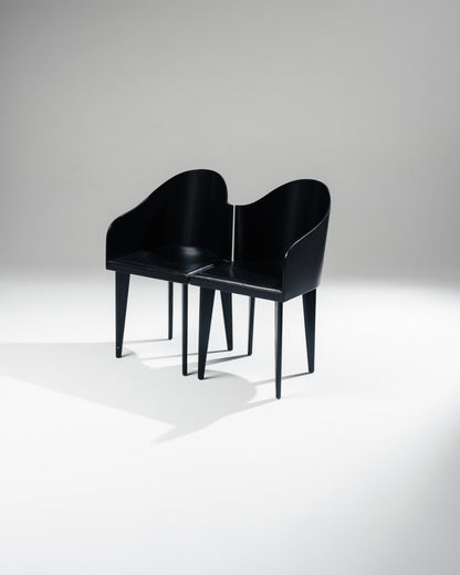 PAIR OF 'TOSCANA' CHAIRS, SARTOGO, GRENON, SAPORITI, 1980s