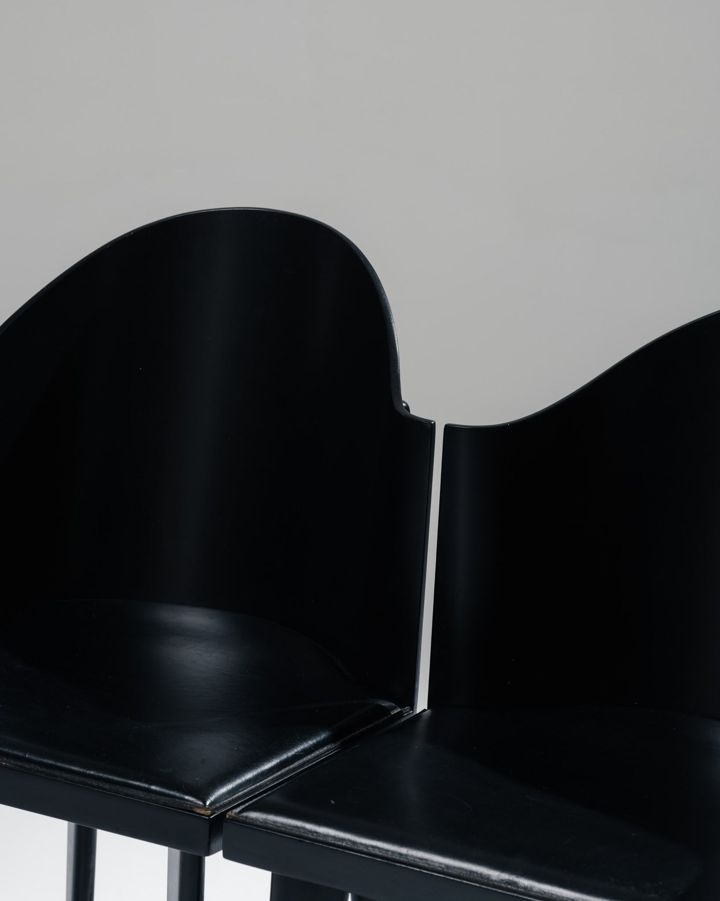 PAIR OF 'TOSCANA' CHAIRS, SARTOGO, GRENON, SAPORITI, 1980s